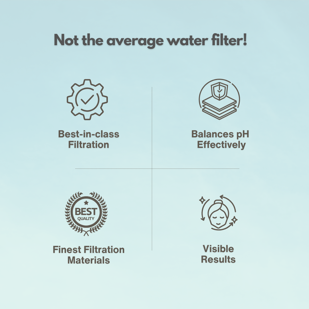 THE FILTERED SHOWERHEAD - Rinse Skin