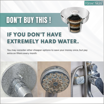 RINSE LUXURY FILTERED SHOWERHEAD