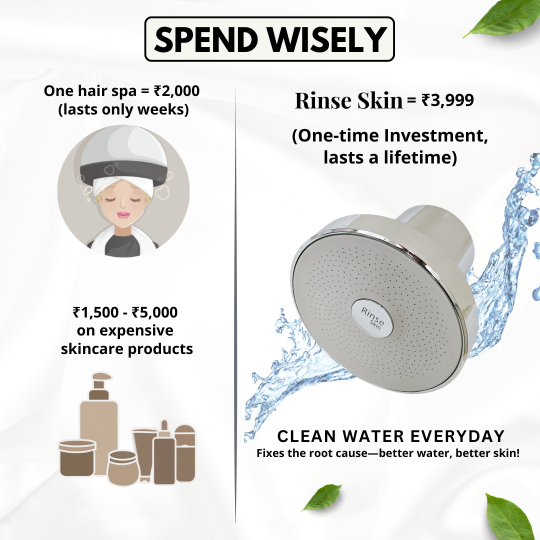 Filtered shower head India

Hard water shower filter

Shower head for hair fall

Best shower filter for skin

Premium shower head India

Water softener shower head

Hard water hair care solution

Shower filter for hard water India

Shower filter for hair and skin

Buy shower filter online India
