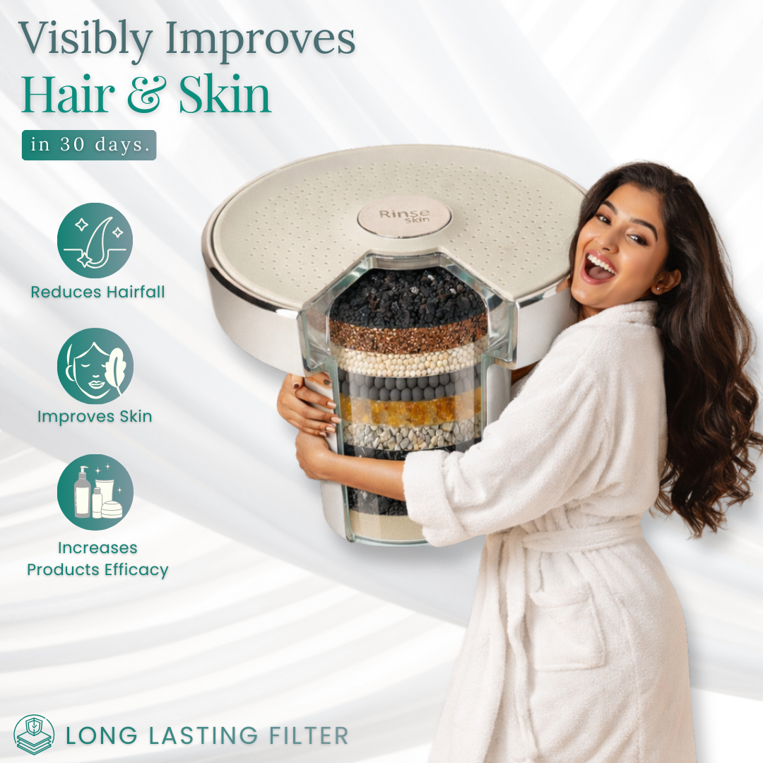 RINSE LUXURY FILTERED SHOWERHEAD - Rinse Skin