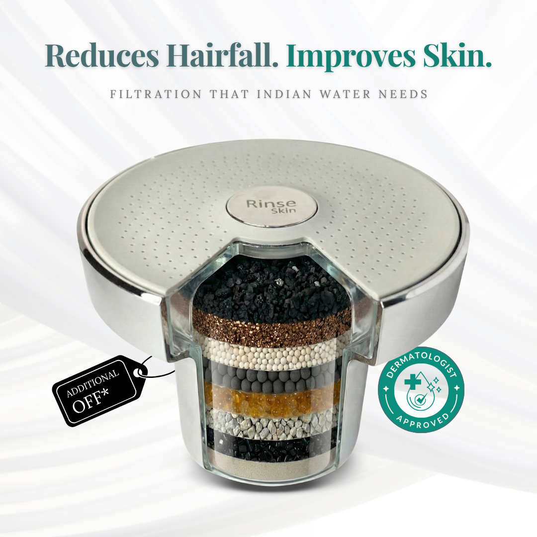 RINSE LUXURY FILTERED SHOWERHEAD - Rinse Skin