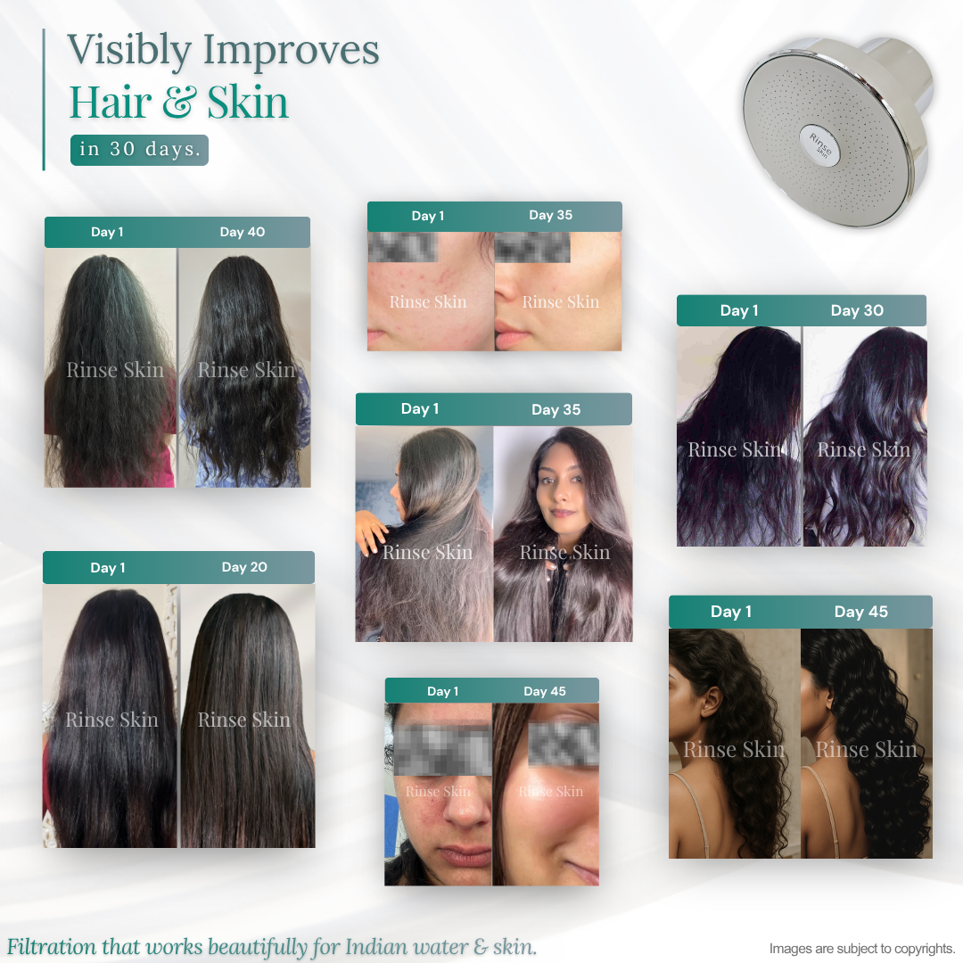RINSE LUXURY FILTERED SHOWERHEAD - Rinse Skin