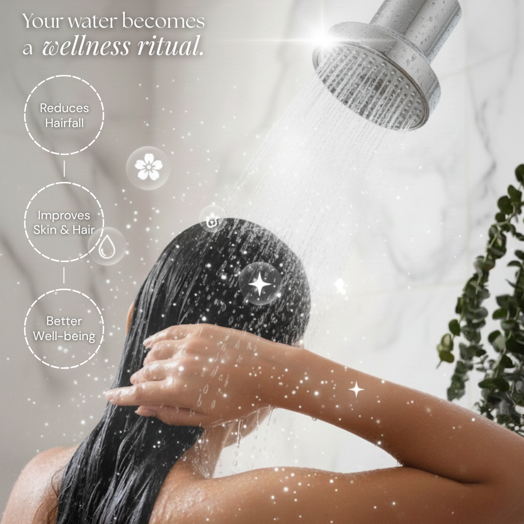 THE FILTERED SHOWERHEAD