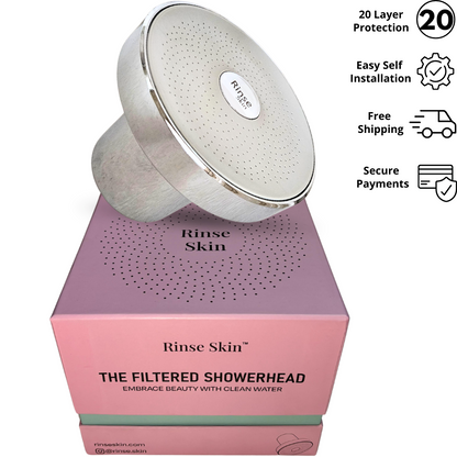 THE FILTERED SHOWERHEAD