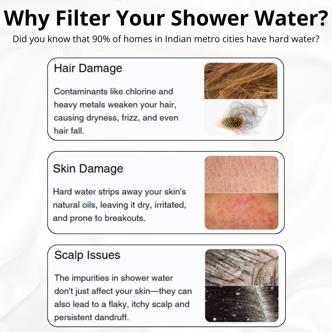 THE FILTERED SHOWERHEAD